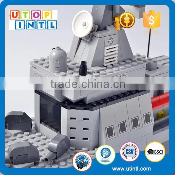 DIY Building Block Destroyer Model Fun Toys photo-2