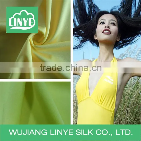 40D Nylon Spandex Material 4 Way Stretch Lycra Fabric for Swimwear