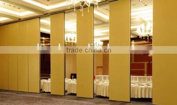 Aluminium Movable Partition Wall and Folding Wooden Partition Acoustic Movable Partition for Banquet Hall photo-5