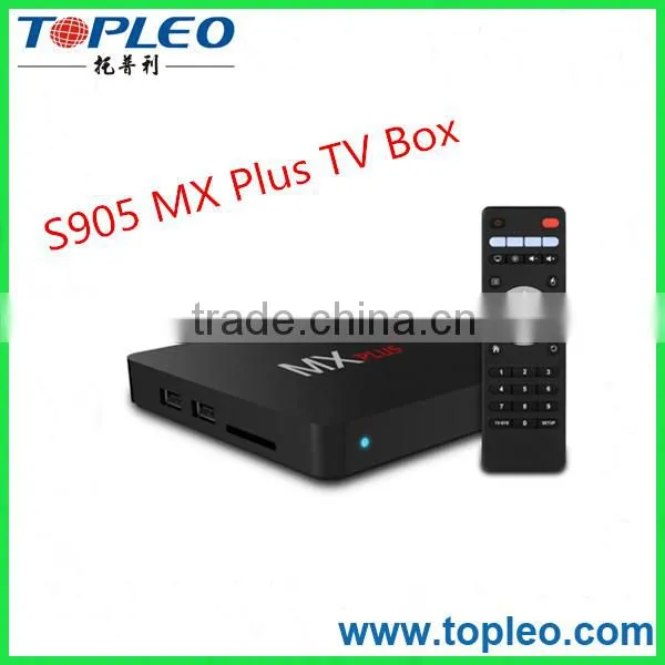 New Module MX Plus Amlogic S905 Android TV Box