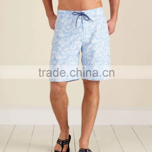 Fishes Designed Mens Board Shorts