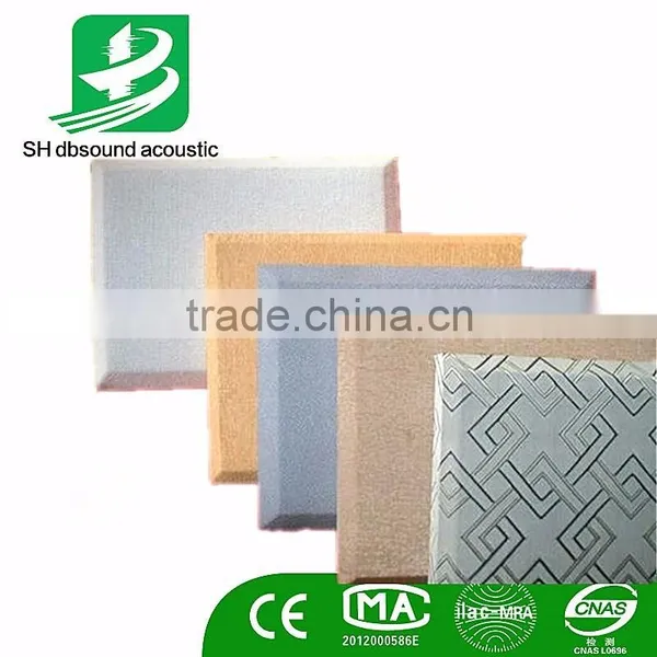 Sound Absorber Fabric Acoustic Cinema Wall Panel Acoustic Fibreglass Panel Decorative Ceiling Board