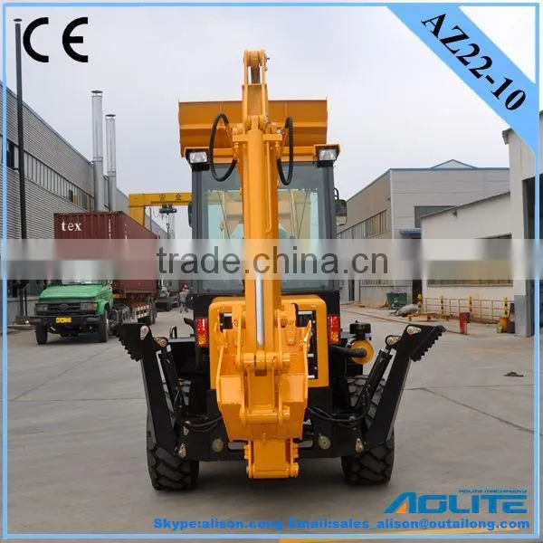 4x4 Compact Tractor With Loader and Backhoe photo-5
