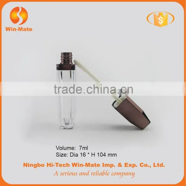 Must Buy Good Quality Electroplate Acrylic Hyaline Custom Lip Gloss Packaging photo-3