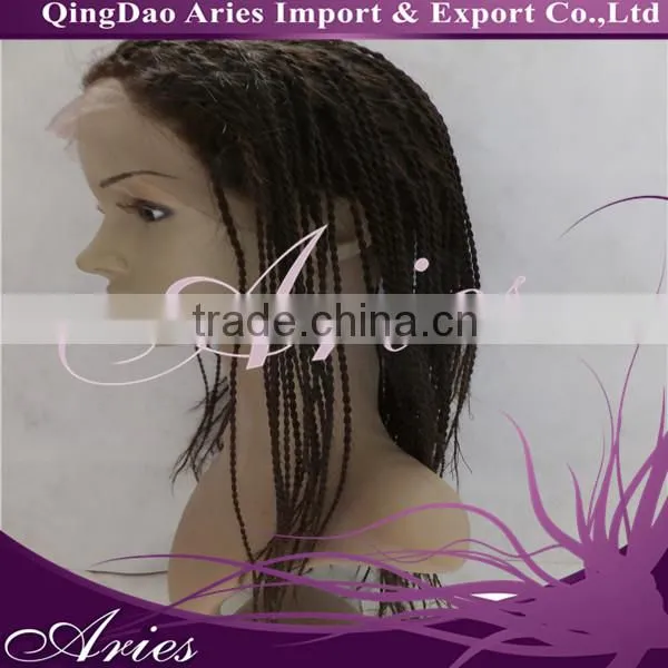 High Cost Performance African Box Braided Lace Wig