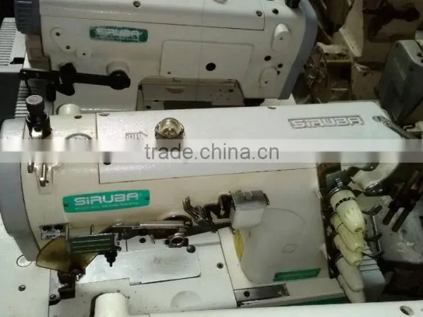 Low Price Used Japan Siruba Interlock Industrial Sewing Machine for Selling photo-4