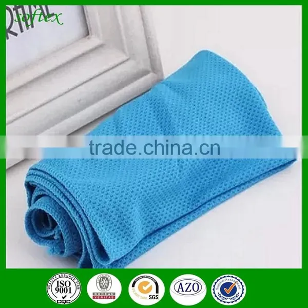 China Supply Exercise Sweat Summer Instant Cool 100%polyester Cooling Towel photo-4