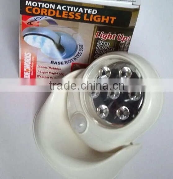 360 Degree Rotation Motion Activated Light Angel photo-2
