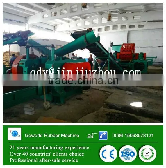 Tire Fiber Separator Machine / Waste Tyre Recycling Machine photo-4