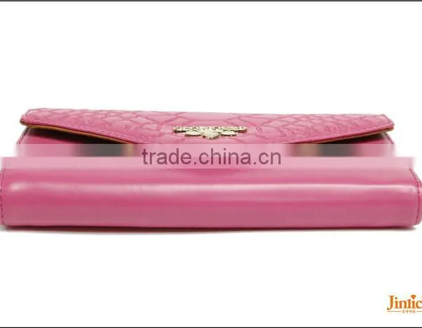 Women's Trifold PU Purse / Ladies Envelope Wallet photo-4