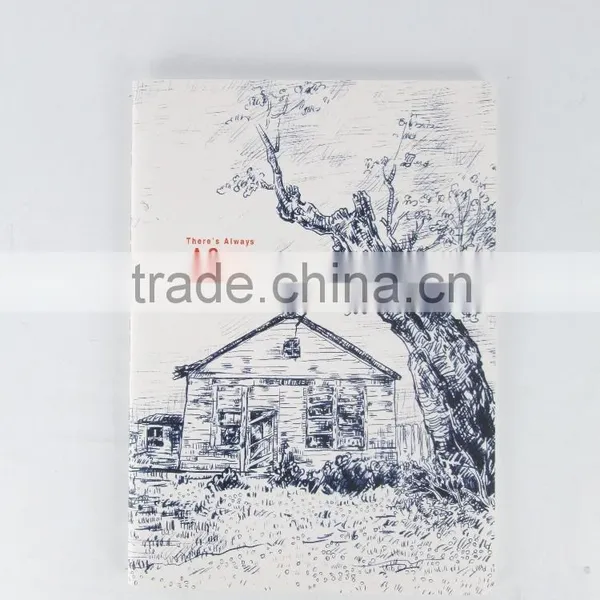 China Market Wholesale Romantic Softcover Notebook Printing photo-2