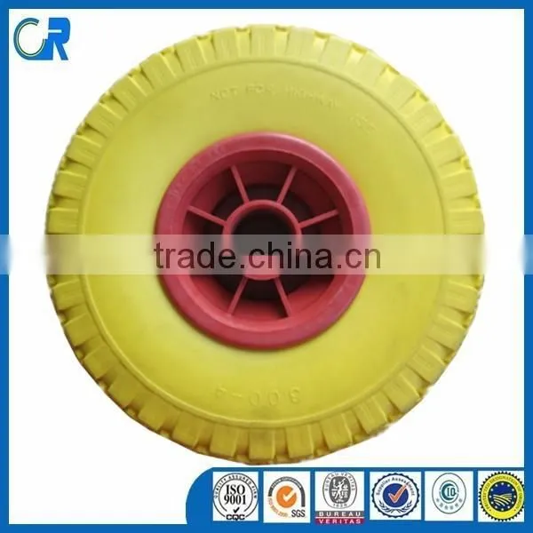 Manufacturer High Quality 3.00-4 260x85 pu Foam Solid Wheel photo-4