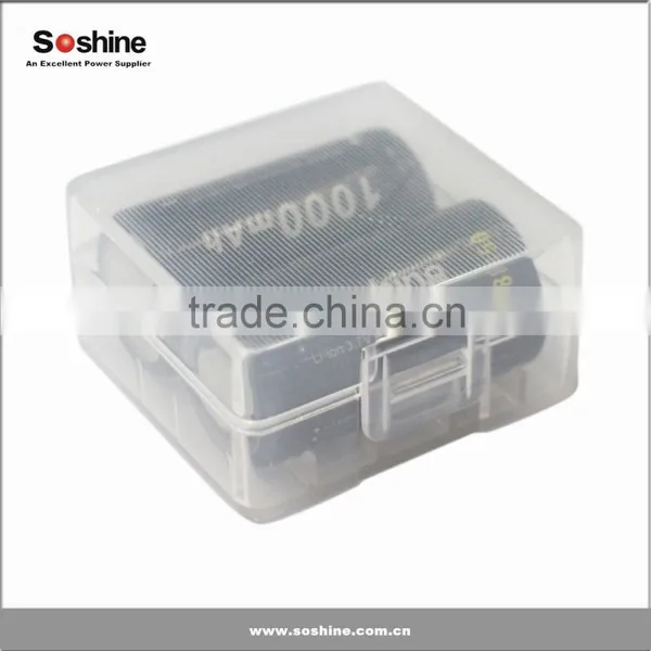 2 Cell 18350 Battery Case Convenient Battery Holder photo-2
