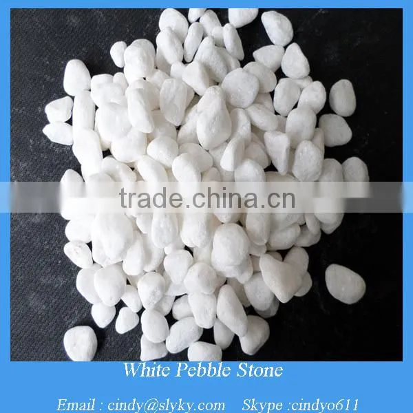 White Marble Garden Decorative Pebble Stone