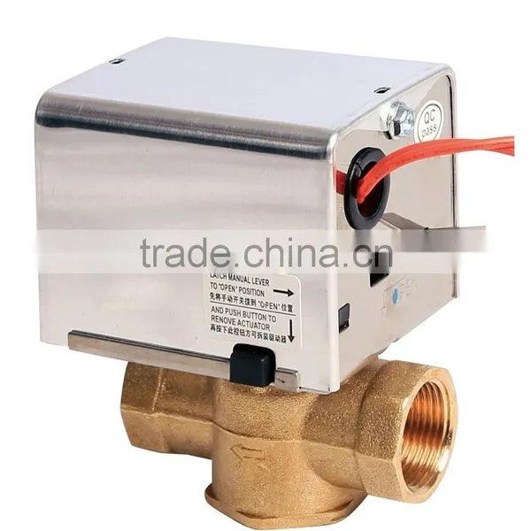 SR201 HVAC Three-way Electric Valve Hvac 3-way Motorized Valves photo-2