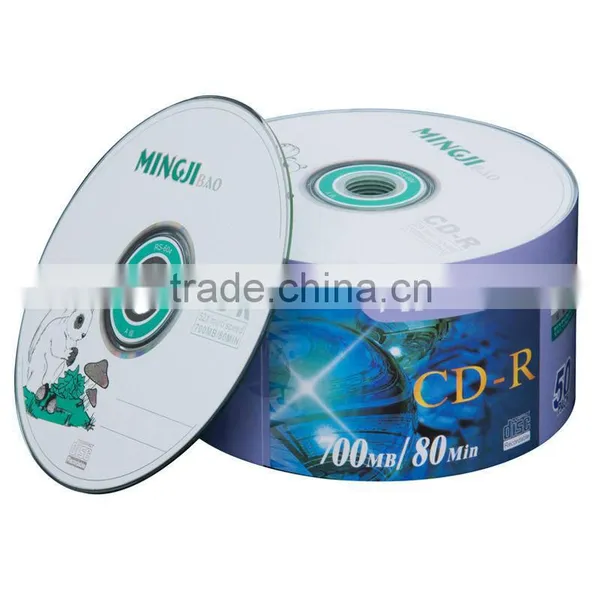 CD-R 52X 700MB Silver/PRINTABLE CD-R /RISHENG CD-R A Grade photo-2