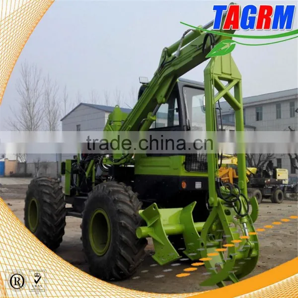 Multifunctional 4 Wheels Sugar Cane Loading Machinery/new Automatic Sugarcane Loader for Sale photo-3