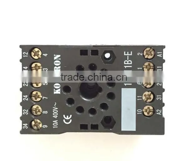Kontron 11 Pin Plug in Relay Socket photo-5