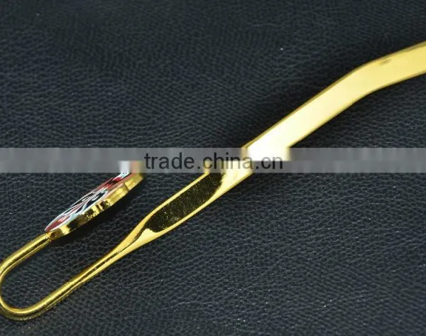 Beijing Opera Facial Masks (red - Loyalty) Fancy Metal Bookmark photo-2