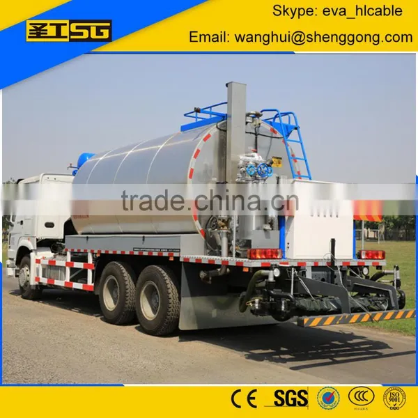 1000 Liter to 13000 Liter Asphalt, Computerized Asphalt Spray Truck photo-2