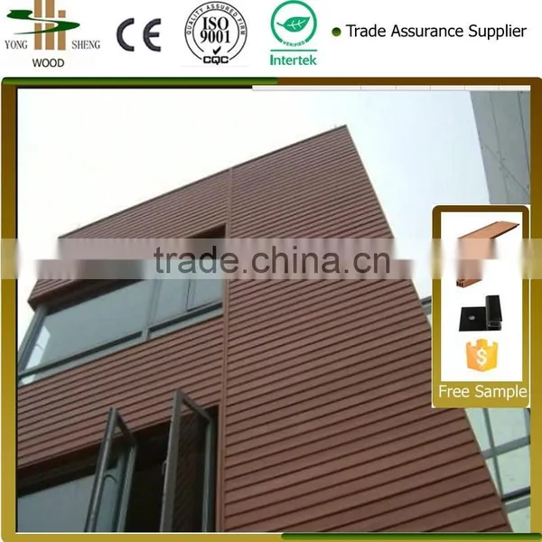 2015 Cheaper Price Wood Plastic Composite/wpc Wall Panel , Cladding photo-4