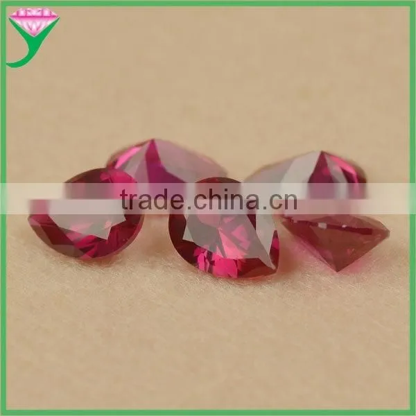5# Synthetic Gemstone Rough Ruby Corundum for Sale photo-5