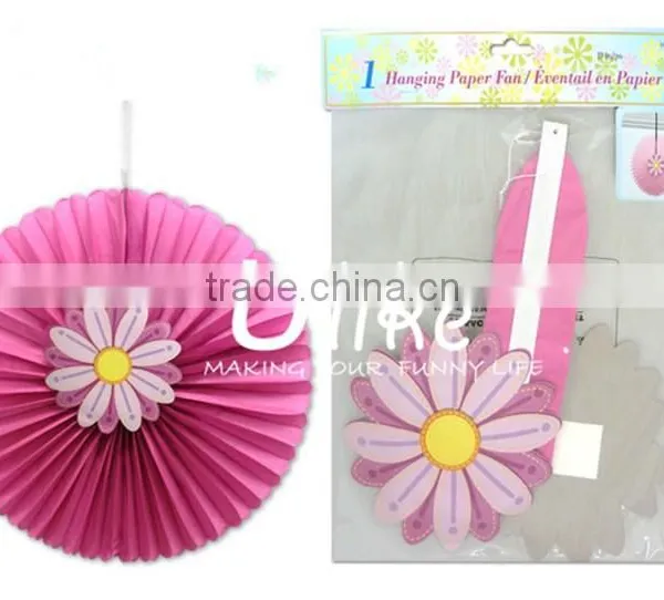 Tissue Easter Decoration Fan Flowers