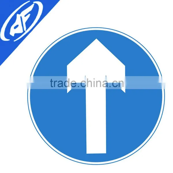 Reflective Adhesive Forbid Pedestrian Through Road Sign photo-3