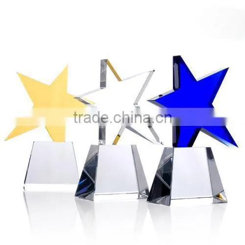 Wholesale K9 Crystal Glass Clear Awards, New Design Crystal Products for Business Gift