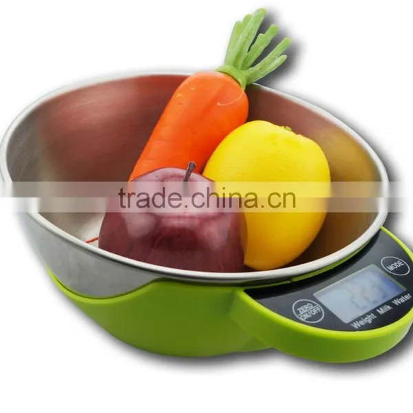 Future Life Stainless Steel Bowl Electronic Kitchen Scale 5 kg photo-2