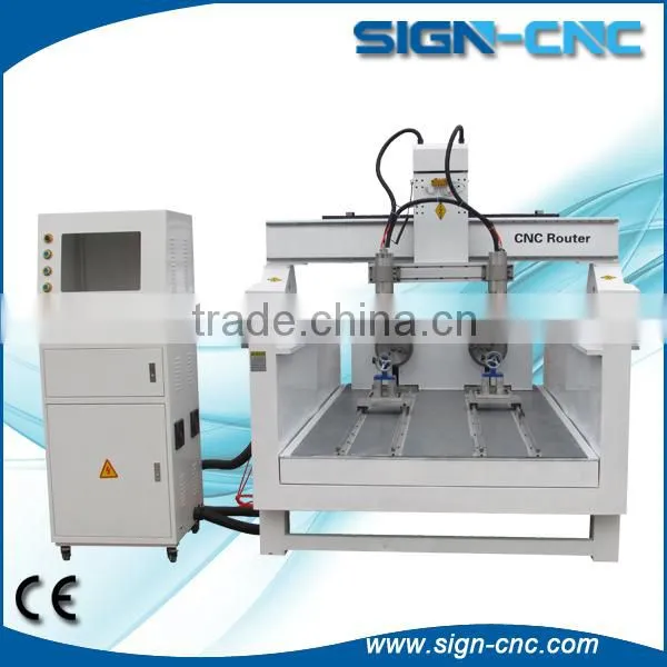 Jinan Sign CNC Making 4 Axis Cnc Router for Wood photo-2