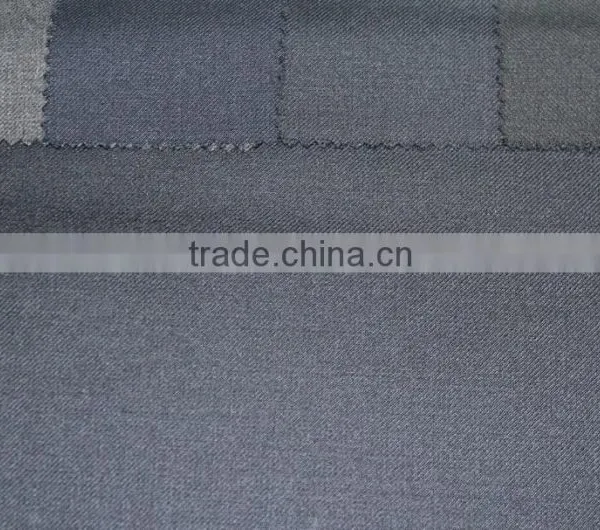 Plain Dyed Polyester Rayon Fabric for Man's Suiting photo-3