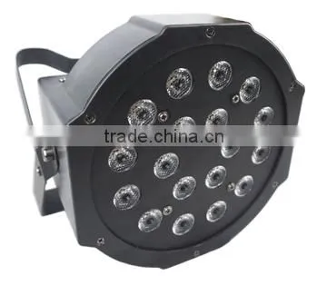 Guangzhou Unique Design Pro DJ 18pcs 1W LED Par Light With RGBW 4in1 for Stage Lighting photo-3