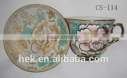 Porcelain Custom Printed Cups and Saucer With Low Price, photo-2
