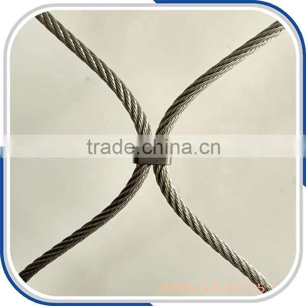 Stainless Steel Ferruled Rope Mesh( Low Price)