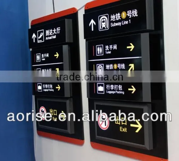 Advertising Lightbox in Metro Station