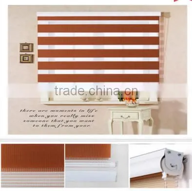 Munual Roller Blinds,Zebra Blind, Day and Night Shade. photo-2