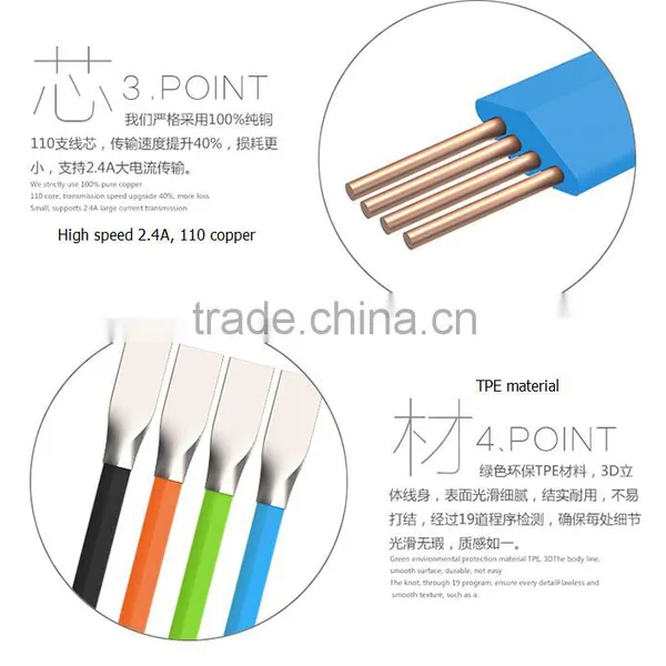 Fast Charge 2.0 Current Usb Data Sync Cable Charger Cable Metal Head Data Charging Cable photo-6