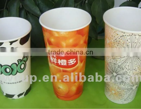 Double PE Coated Paper Cups for Juice