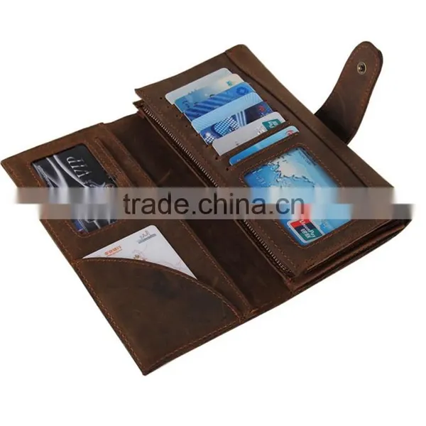 Business Casual Bifold Men's Genuine Leather Wallet photo-6