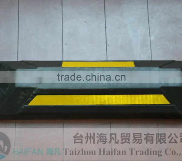 560cm Highly Visible Australia Standard Rubber Wheel Stopper/car Parking Rubber Wheel Stopper for Safety photo-2