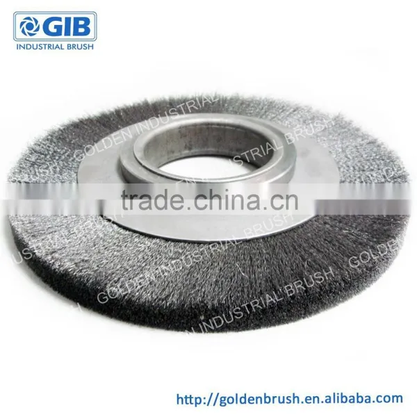 High Density Steel Wire Wheel Brush, Outside Diameter 150 mm