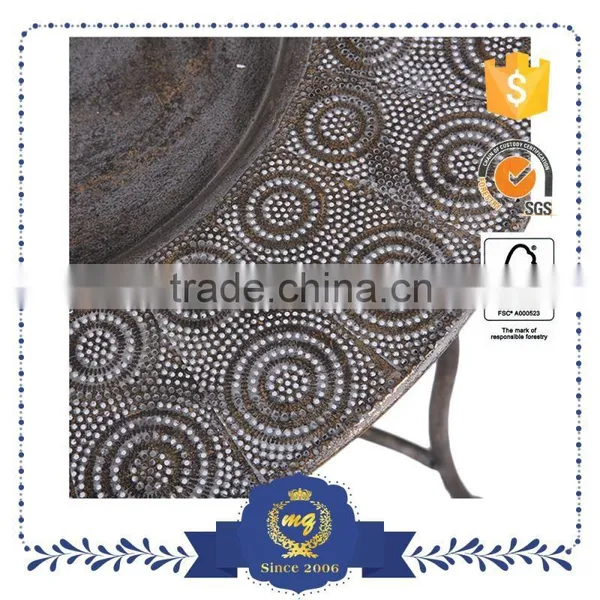 Custom-Made Classic Style Table Card Holder Metal photo-2