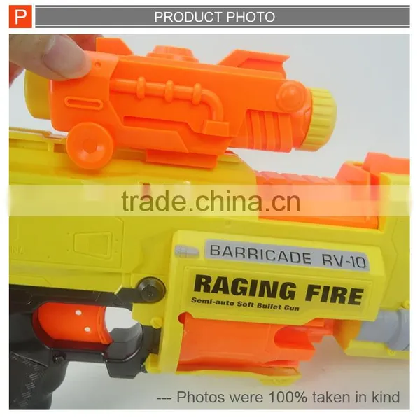 Crazy Selling Kids Semi-automatic Air Soft Military Gun Toy for Sale photo-4