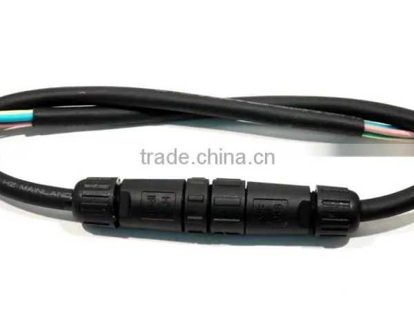3pin 10A IP68 Waterproof Soldering Connector Socket photo-2