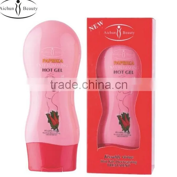 Aichun Beauty Chili Slimming Cream 250g Anti Cellulite Fat Burning Lift Hip Thin Leg Waist Massage Cream Weight Loss Slimming