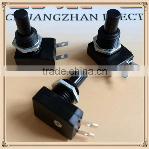 IP40 3A 250V AC Single Pole Face Mask 250 Volt Push Button Switch,Push Button Switch R16-503A Yellow on off Illumianted Push Swi photo-5