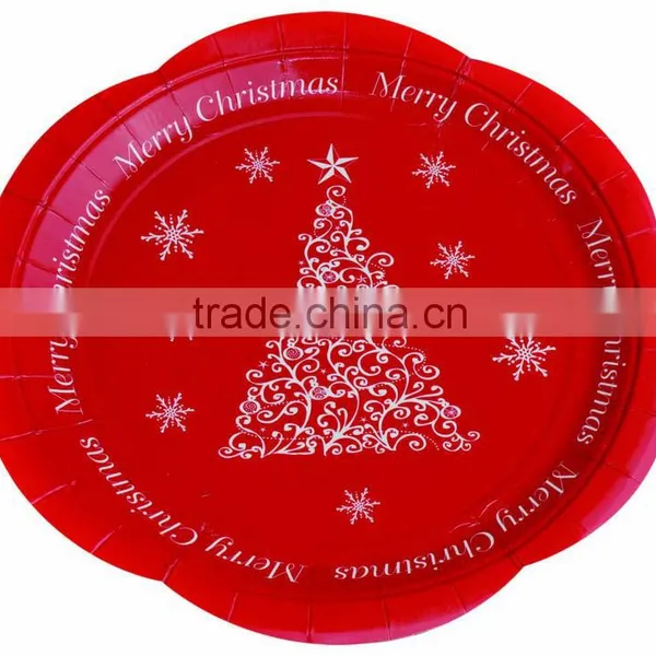 10" 400gsm Opp Lamination Printing Paper Plates photo-4