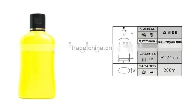 200ml Men Lotion Matte Plastic Bottle for Shampoo photo-3