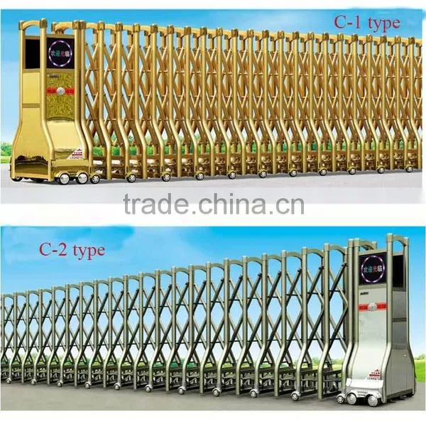 Automatic Folding Sliding Gate / High Quality Folding Gate ISO 9001 photo-4